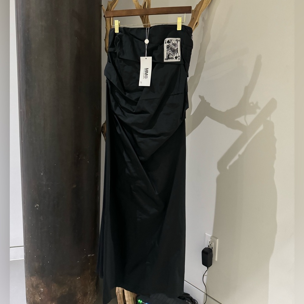 Mason Margiela MM6 maxi playing card skirt
